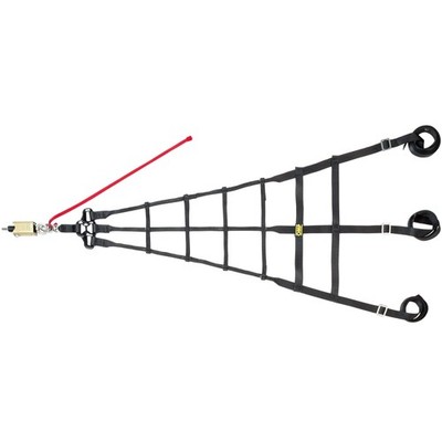 OMP Professional FIA Approved Driver Safety Net (Fully Adjustable / QR System)