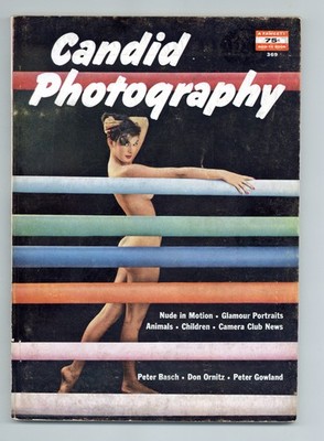 Candid Photography SC Fawcett How To Book Series #369 FN- 5.5 1958