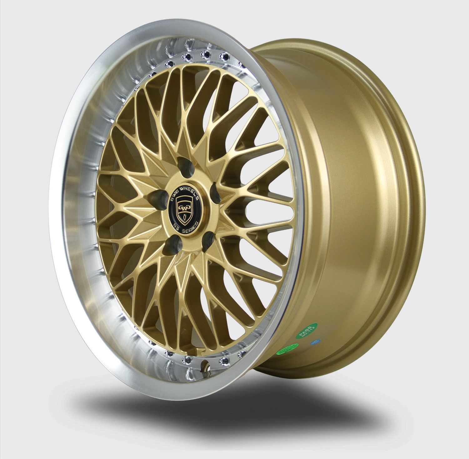 NS5 19 inch Gold Rim fits ACURA NSX 2000 - 2005