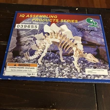 IQ Assembling Products Series Stegosaurus 3D Wooden Dinosaur Model Puzzle