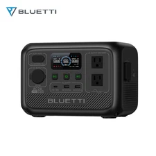 BLUETTI AC2A 300W 204Wh Portable Power Station Solar Generator For Camping Trip