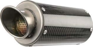 HOTBODIES MGP Exhaust Slip-On Carbon Fiber Can for Honda CBR & CB Models