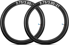Motorcycle Inner Tubes 21 Inch Off Road Front Tire Replacement 2 Pack