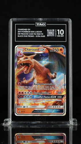 Charizard-GX graded TAG 10 for sale on eBay