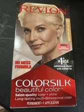 Revlon Colorsilk Beautiful Color Permanent Hair Color 05 Ultra Light Ash Blonde