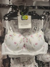 Primark 2 sizes bigger boost Cottage Core Maximise Bra Lace Push Up THICK Pad
