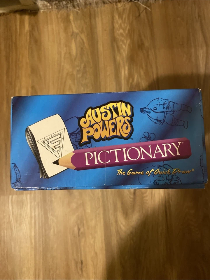 Pictionary Austin Powers Edition 2002 COMPLETE Game of Quick Draw Party Board - Image 4 of 4