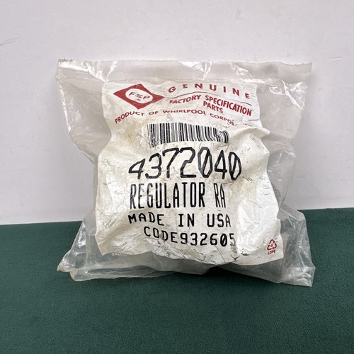 FSP Whirlpool Genuine 4372040 Regulator RA Major Appliance Part Made in USA (Open box)