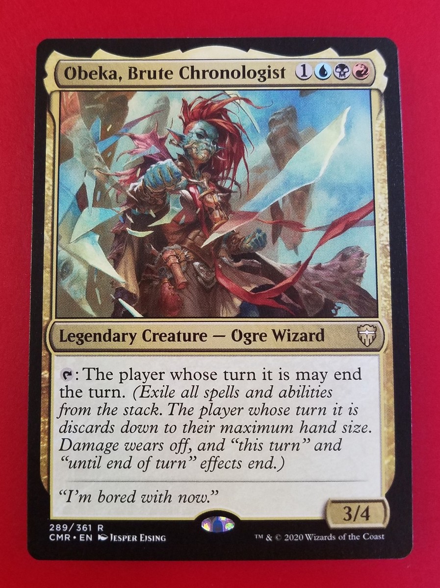 mtg obeka commander deck Obeka, Brute Chronologist [289] [Commander Legends] [Foil] – Face to Face  Games