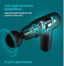Homedics NOVO Mini Massage Gun with Travel Case & 4 Attachments.