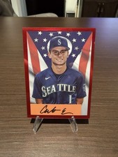 Colt Emerson 2023 Bowman Draft 1954 Flag Variation  /54 Mariners SP