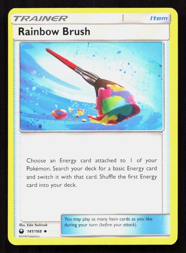 RAINBOW BRUSH 141/168 Pokemon CELESTIAL STORM