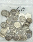Lot of 60 90% Silver Dimes - Mixed Mercury & Roosevelt - $6.00 Face Value