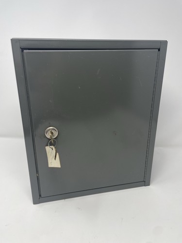 Buddy Products Key Control Cabinet Metal Lock Box 30 Capacity with Tags & Keys