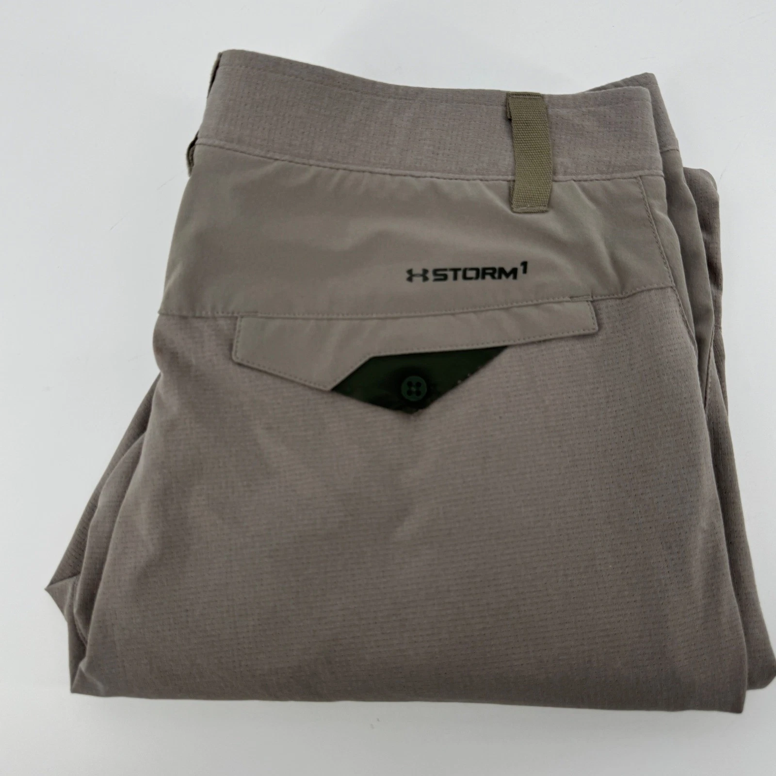 Under Armour Storm 1 HeatGear Pants Mens 36 Beige Tan Hiking Outdoor Utility
Opens in a new window o