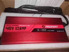 ProPart 48v 10amp Smart Charger for Golf Cart