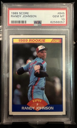1989 Score Randy Johnson PSA 10 (HOF Rookie RC)