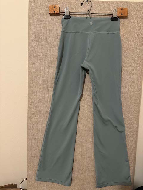 Athleta Girl High Rise Chit Chat Flare Pant, Large, Green