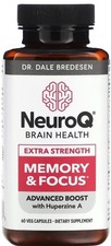 NIB | NeuroQ Brain Health Memory And Focus | Extra Strength 60 Cap Exp 03.27
