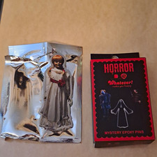 Annabelle Doll Horror ?Whatever!? Mystery Epoxy Pin - Movies & Television