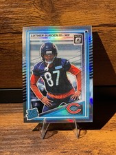 2025 Donruss Luther Burden III Optic  Silver Holo Rated Rookie SP Bears