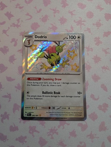 Pokemon TCG Grafaiai 190/091 Paldean Fates Baby Shiny Vault Rare