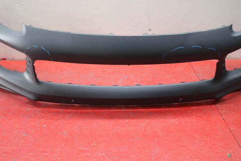2018 2022 PORSCHE CAYENNE FRONT BUMPER COVER WITH SENSOR HOLES - Imagem 3 de 4