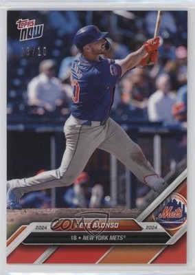 2024 Topps Now Road to Opening Day Red /10 Pete Alonso #OD-171 sb7