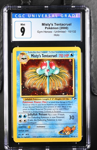 Misty's Tentacruel (Unlimited) graded CGC 9 for sale on eBay