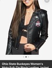 Ohio State Black Biker Jacket — photo 1