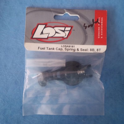 TEAM LOSI 9161 FUEL TANK CAP SPRING & SEAL 8B 8T LOSA9161 NIP