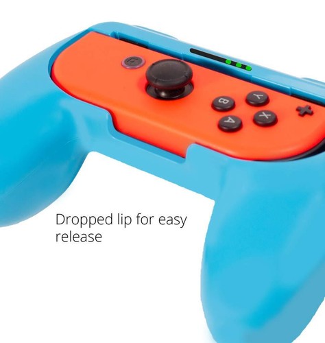Orzly Grips Poignées Compatible avec Nintendo Switch Joy-Cons pour Plus De Co... - Photo 4/7