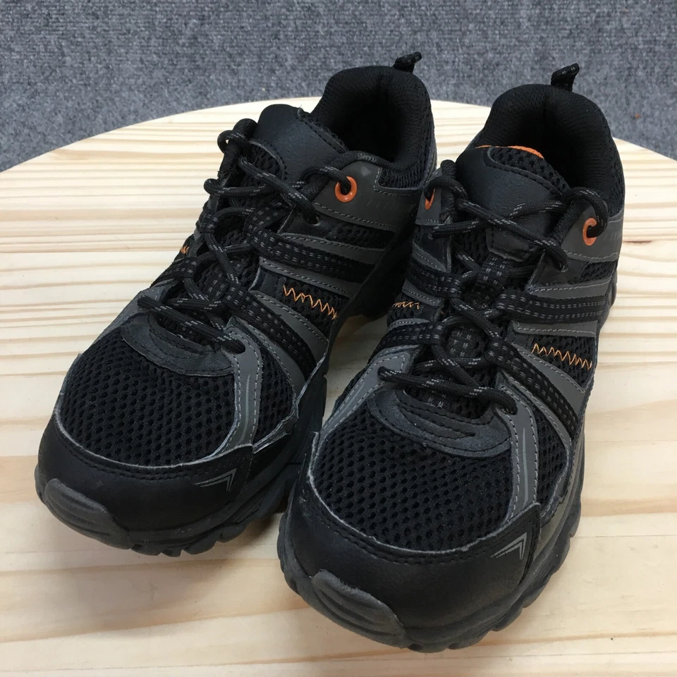 Zapatillas deportivas con cordones para hombre 7,5 ST46EP001 gris tela negra Foto 3 de 4