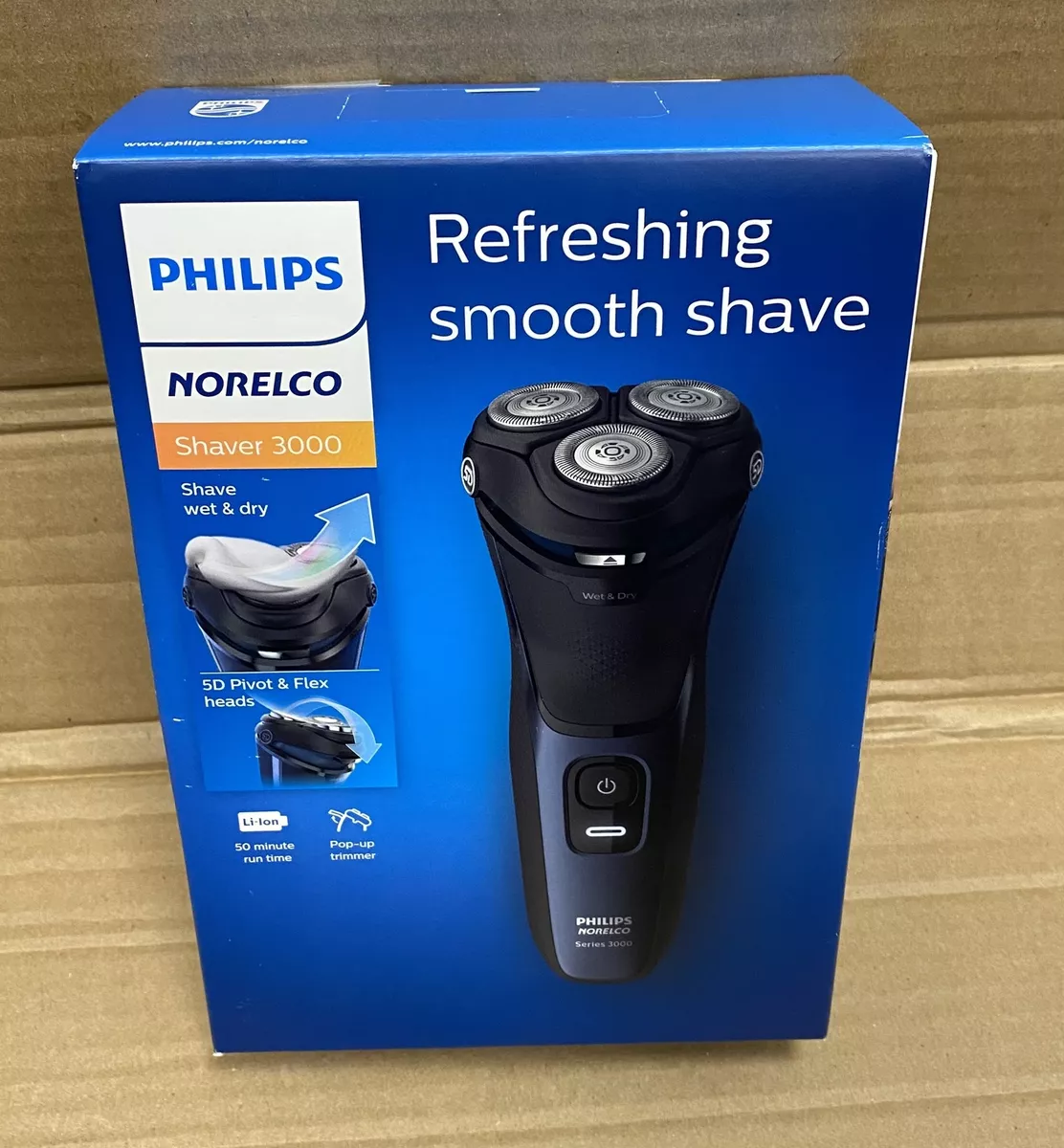 Philips Norelco Rechargeable Wet Dry Electric Shaver S3134 84