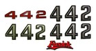 1972 Olds Cutlass 442 Emblem Set (For: Oldsmobile)