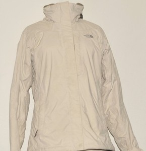 north face jacket cream