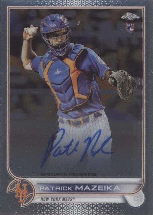 2022 Topps Chrome - Patrick Mazeika #RA-PM - 1 of 1