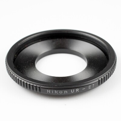 Nikon UR-E7 28 mm to 46 mm Step-up Ring Adapter for Coolpix 4500 Digital Cameras