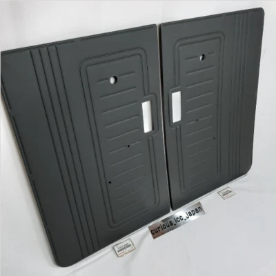 TOYOTA OEM LAND CRUISER FJ40 BJ40 1969-1986 Door Panel Trim Board Set Gray - Image 1 of 4