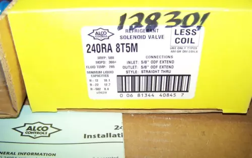 ALCO 240RA 8T5M SOLENOID VALVE REFRIGERANT