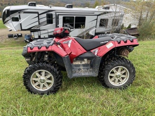 Cyleto Bremsbeläge Für POLARIS Sportsman 550 – Vorne & Hinten, 3 Paare, Halbmetallisch, Für 2010-2014