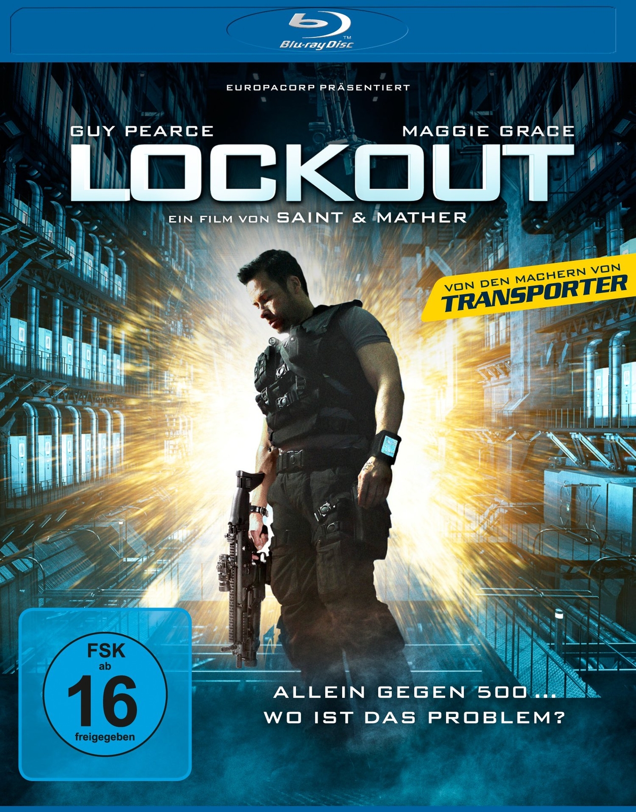 Lockout [Blu-ray] (Blu-ray) Pearce Guy Grace Maggie Stormare Peter Regan Vincent