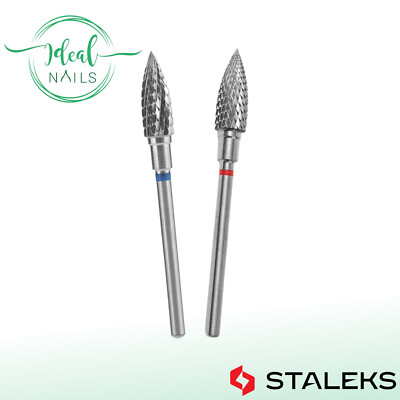 Hartmetall-Fräser ''Flamme'' STALEKS FT10, Durchmesser 5,0 mm, versch. Körnungen