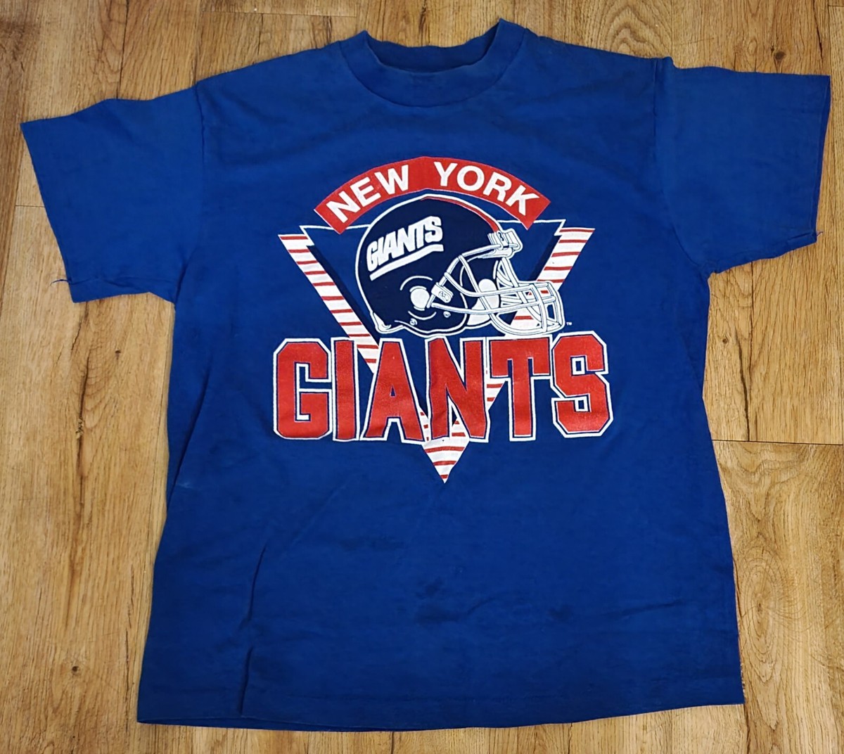 New York Giants 1990 Trench brand T-Shirt men's size-Large 42-44