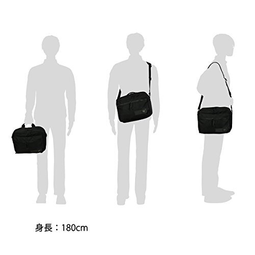 Yoshida & Co. PORTER RAYS 2WAY shoulder bag 831-05250 Black NEW Made In Japan - Picture 4 of 9
