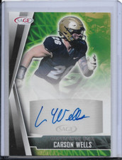 2022 SAGE Low Series - Autographs Black #A-CW Carson Wells (AU, RC)