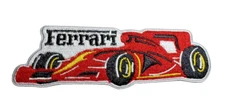 Ferrari F1 Formula 1 Racing Team Premium Motorsports 4in Patch Iron / Sew-On