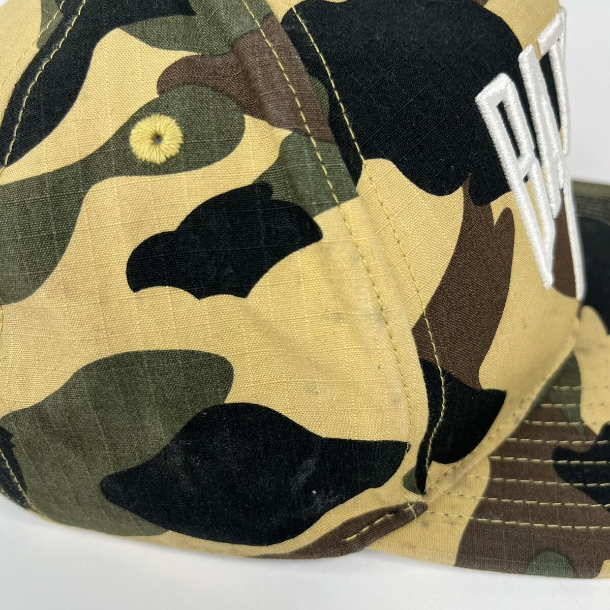 A Bathing Ape BAPE Hat Cap Snap Back Camouflage Japan Mens A Bathing Ape BAPE Hat Cap Snap Back Camouflage Japan Mens