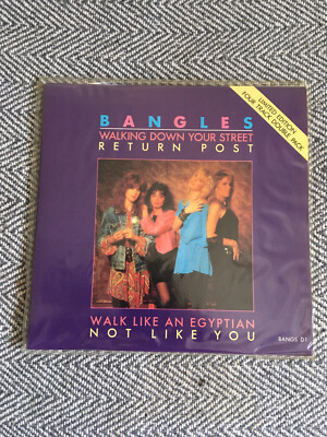 The Bangles - Walk Like An Egyptian/ Walking Down Your Street Limited 7  Set