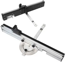 Miter Gauge with Track Stop Table Saw Angle Ruler for  Router Woodworking Tools